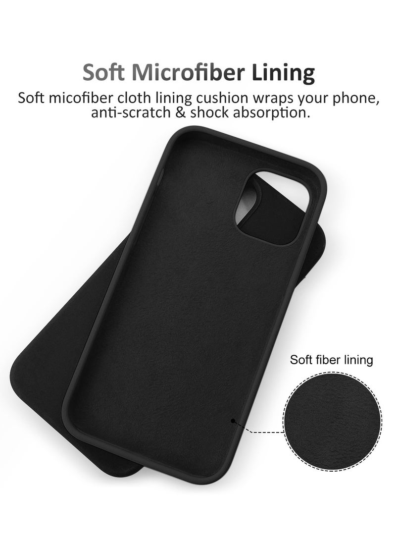PRIMEEIGHT - iPhone 13 Mini Case 5.4 inch BLACK Shockproof Curved Edges apple case Anti Scratch iphone 13 mini protective case BLACK - Image 1