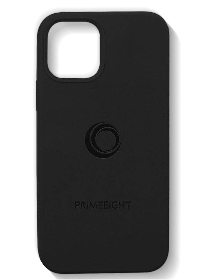 PRIMEEIGHT - iPhone 13 Mini Case 5.4 inch BLACK Shockproof Curved Edges apple case Anti Scratch iphone 13 mini protective case BLACK - Image 1