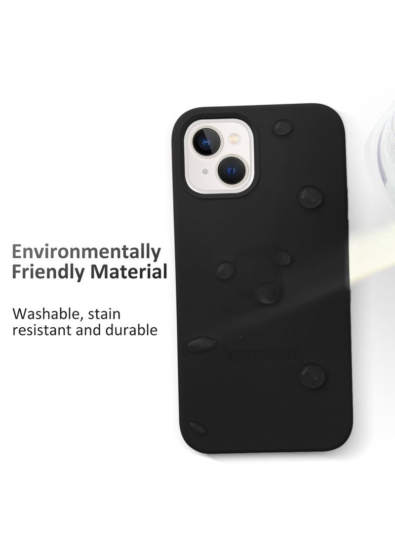 PRIMEEIGHT - iPhone 13 Mini Case 5.4 inch BLACK Shockproof Curved Edges apple case Anti Scratch iphone 13 mini protective case BLACK - Image 1