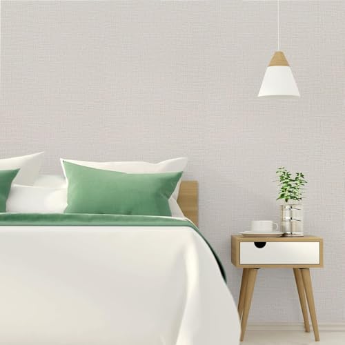 TANONE Contact Paper Peel and Stick (15.7 in X 197 in), Grasscloth Wallpaper Self Adhesive Removable Wallpaper, Fabric Linen Thickened Wall Paper Decorative for Wall Cabinets Drawers Kitchen - Image 3