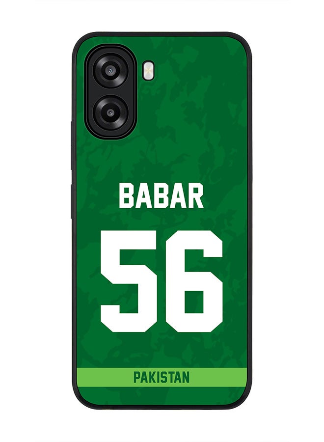 Stylizedd For Oppo A6t 5G / A6t 4G Case,Slim fit Camera Protection, Shockproof Thin Phone cover  - Pakistan Babar Azam, Jersey No 56 - Image 1