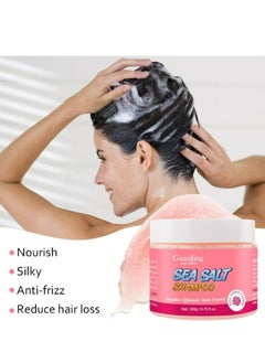 GUANJING shampoo Exfoliating with sea salt, rose and ginger extract 200g  - Image 5