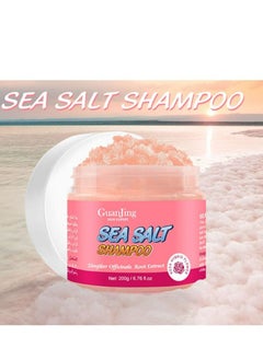 GUANJING shampoo Exfoliating with sea salt, rose and ginger extract 200g  - Image 2