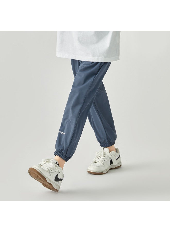 Light سروال مضاد للبعوض للأطفال 2025 صيف خفيف الوزن وقابل للتنفس مع أساور مرنة، سروال رياضي سريع الجفاف للأولاد - Image 3