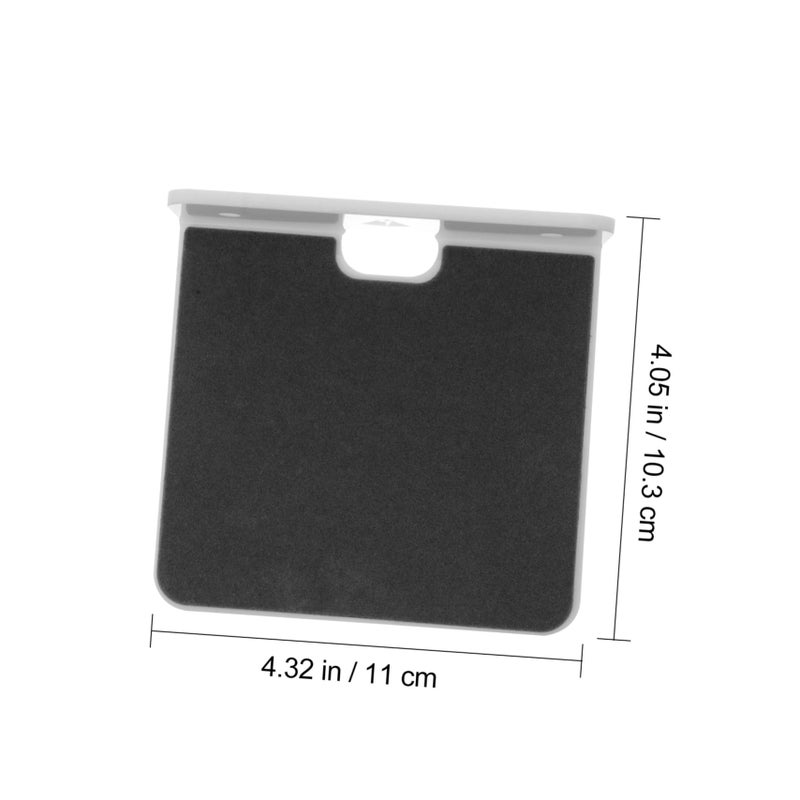 White Wall Mount Speaker Shelf Multi Functional Storage Rack - Image 5