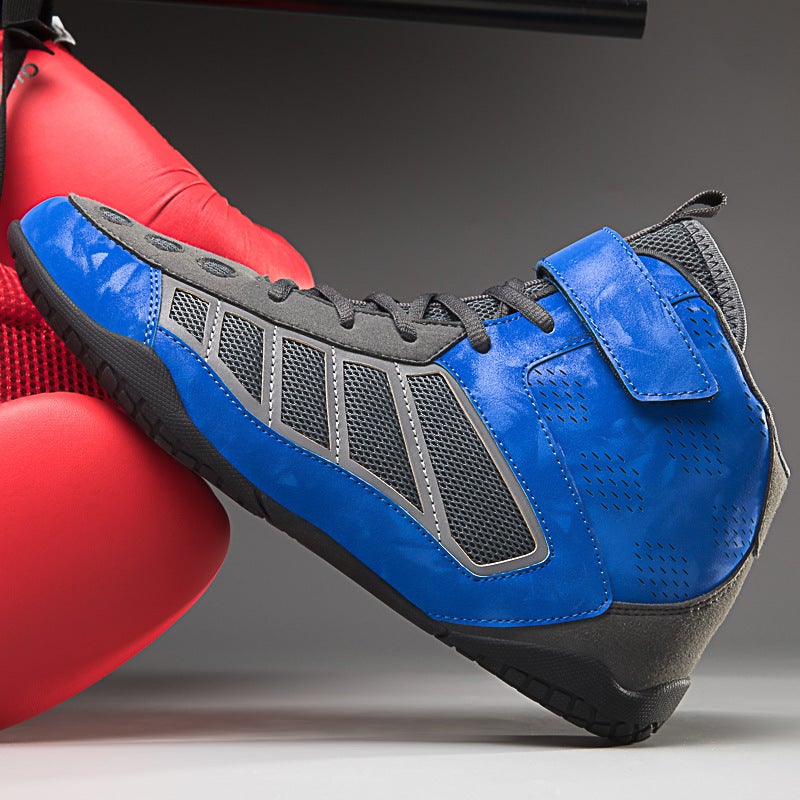 Boxing Shoes Wrestling Men'S Sports Fight Training Children Adult Gym Weightlifting Indoor Fighting Shoes - Image 2