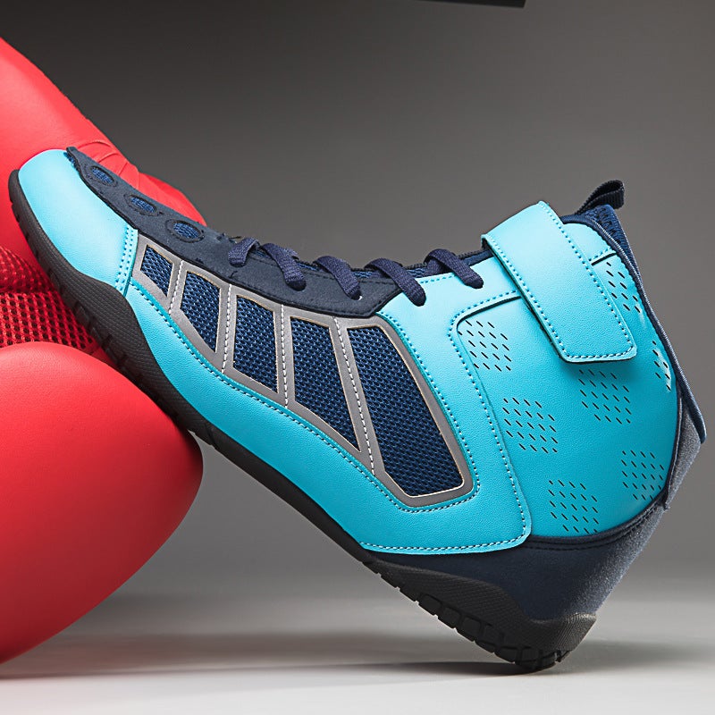 Boxing Shoes Wrestling Men'S Sports Fight Training Children Adult Gym Weightlifting Indoor Fighting Shoes - Image 4