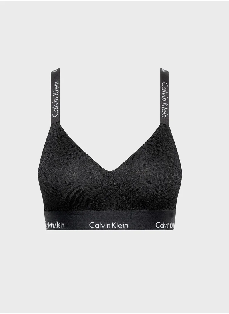 CALVIN KLEIN Logo Detail Bralette