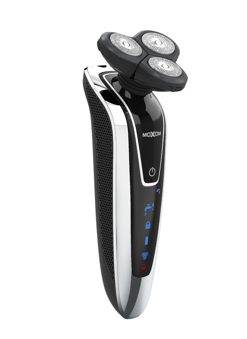 MOXOM MX-ER04 Beard Trimmer Pristine Electric Shaver with LED Charging and Anti Slip Grip  - Image 1