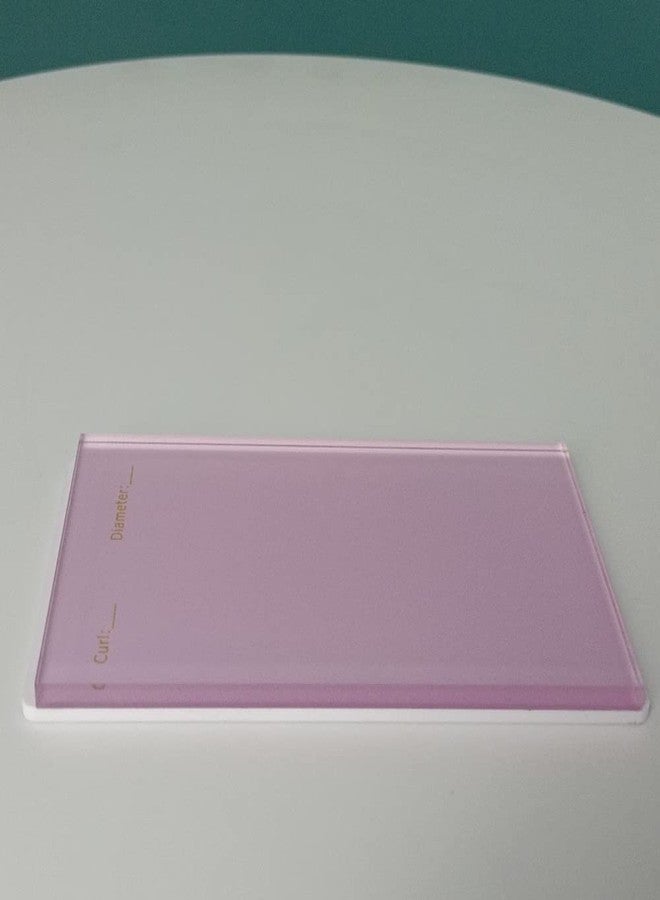 LIXIMMAZN 2 Layers Acrylic Eyelash Pallet Organizer Box, Grafting Eyelash Clear Makeup Display Container for False lashes Transparent Storage Case (Pink) - Image 4