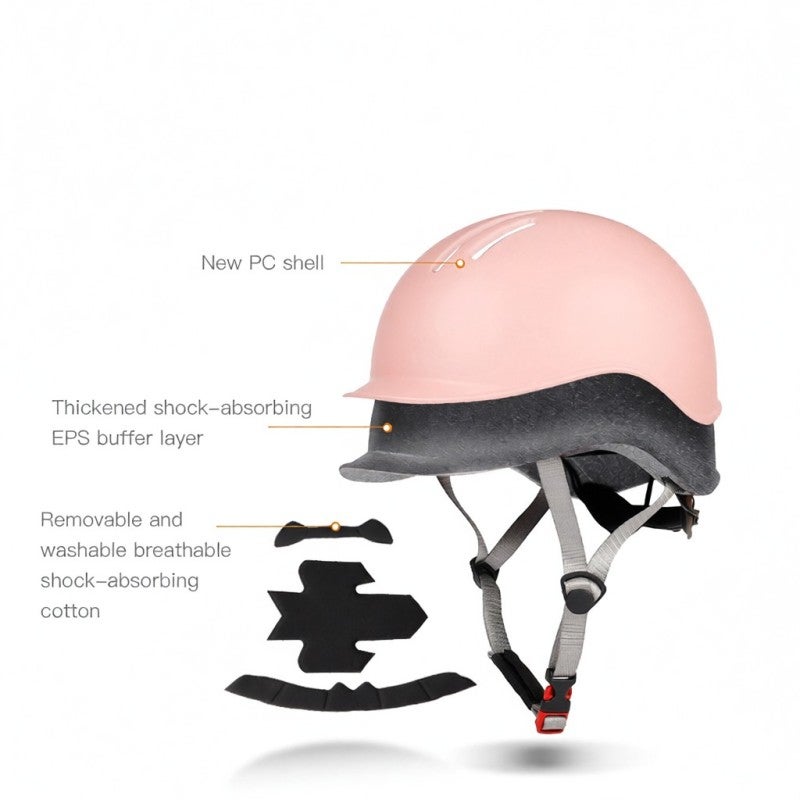 Electric Scooter Helmet Blue PC EPS Integrated Molding - Adjustable Head Circumference Bike Helmet with 8 Ventilation Holes Removable Inner Lining for Adult Men Women - Image 5