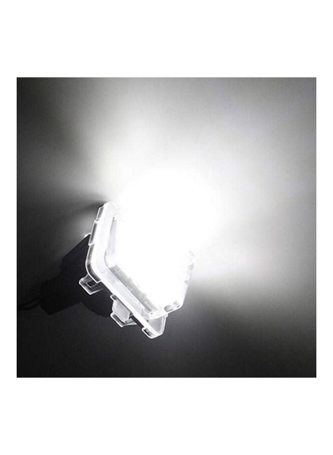 NIBEMINENT 2-Piece License Plate LED Light Set For Mercedes Benz W204/W212/W216/W221/W207  - Image 3