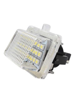 NIBEMINENT 2-Piece License Plate LED Light Set For Mercedes Benz W204/W212/W216/W221/W207  - Image 1