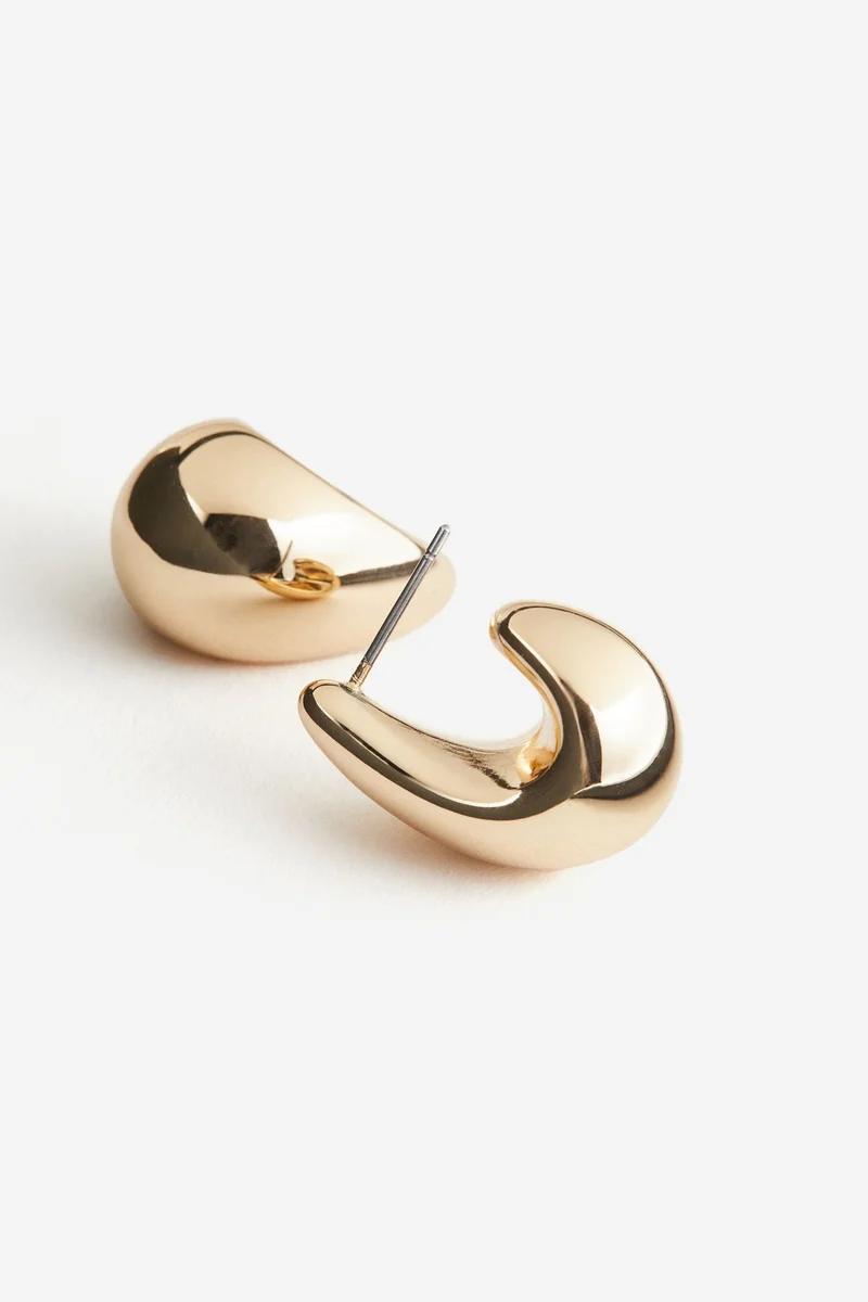 H&M Chunky Dome Earrings
