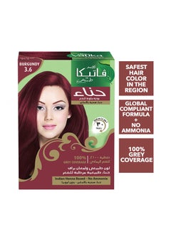 Vatika Henna Hair Color For Hair Dye 6 x 10 gm | Burgundy | 100% Grey Coverage | Indian Henna Based | No Ammonia - pzsku/ZD7B0940DA97AE6BF2EADZ/45/_/1696428396/c4093ce7-fe3b-4396-a555-d8b449dd1945