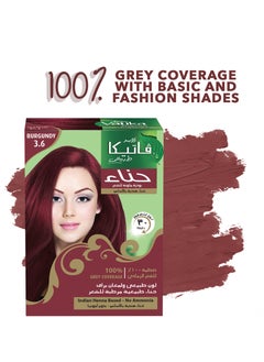 Vatika Henna Hair Color For Hair Dye 6 x 10 gm | Burgundy | 100% Grey Coverage | Indian Henna Based | No Ammonia - pzsku/ZD7B0940DA97AE6BF2EADZ/45/_/1705504329/c0db802a-e384-400d-aa2f-2a406a27f2f9