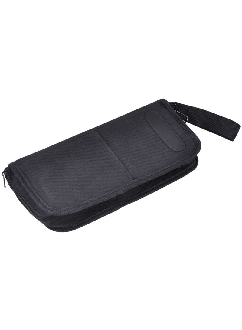 WISFOR Professional Crimping Tool Kit with Ratchet Wire Crimper Plier, 5 Interchangeable Jaws, Wire Stripper, Screwdriver and Oxford Storage Bag for Electrician Tools and Cable Connectors - Image 4