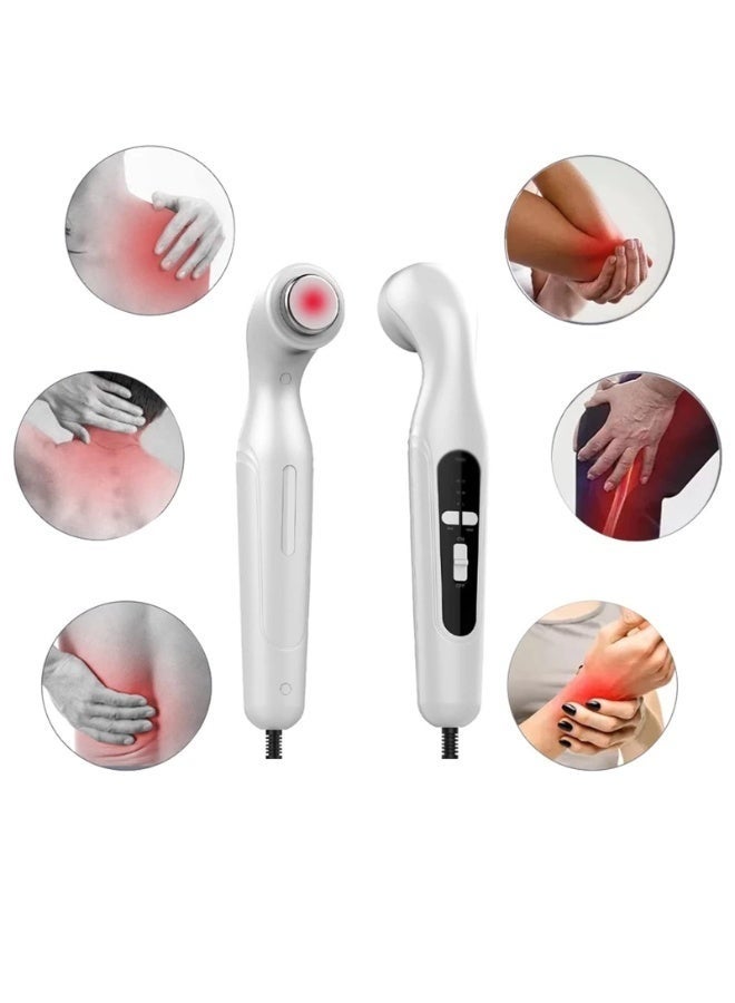 والالا جهاز علاج طبيعي بالموجات فوق الصوتية صغير الحجم (1 ميجا هرتز و3 ميجا هرتز)، 3 سرعات قابلة للتعديل، مؤقت من 1 إلى 15 دقيقة، حماية من درجة الحرارة الثابتة، منطقة إشعاع فعالة 4 سم²، أبيض - Image 2