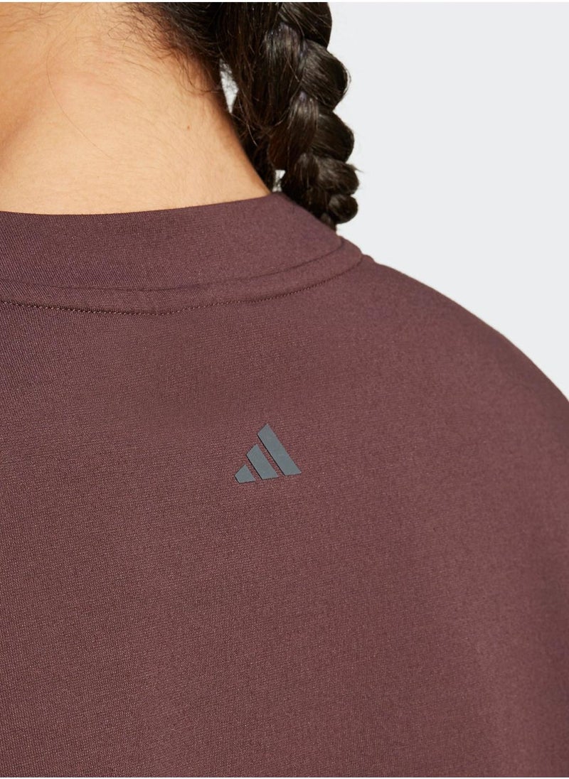 Adidas Yoga Cover Up Sweatshirt - Image 5