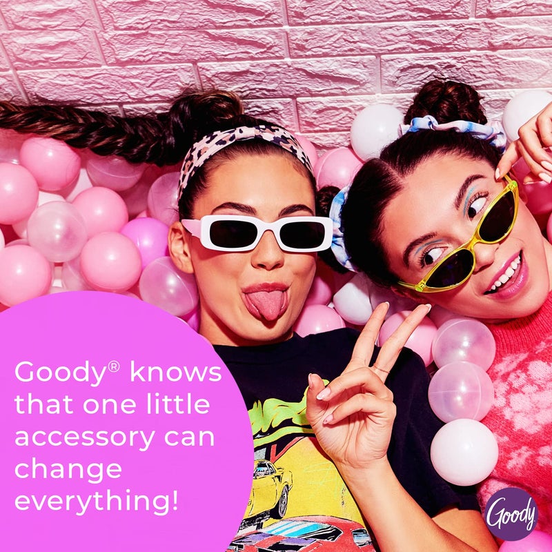 Goody Ouchless No Slip Hair Ties, 10 Ct, Black, 4MM Rubber Bands, SlideProof, Pain-Free Styling Accessories for Women & Men, Made for Long-Lasting Braids, Ponytails & More, All Hair Types - Image 3