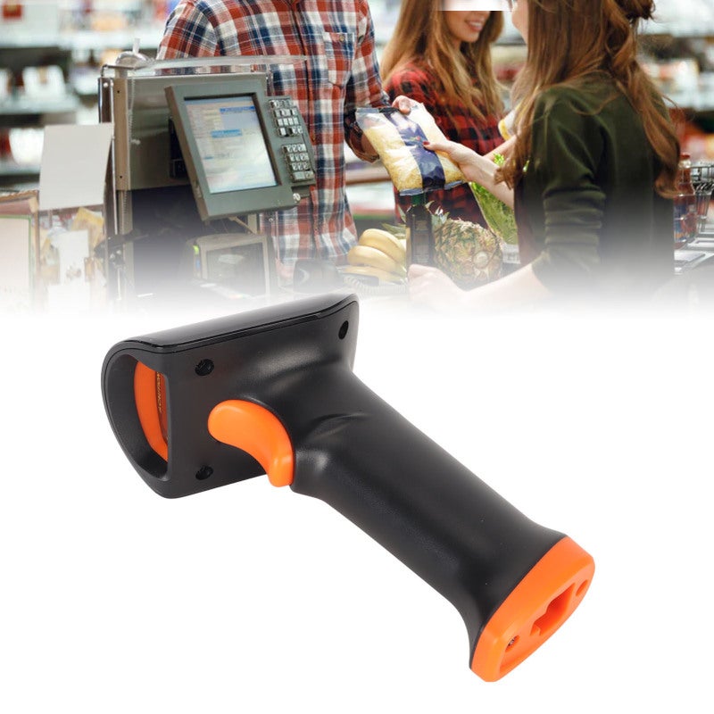 Handheld Barcode Scanner: IP54 Waterproof, Ergonomic Design, Vibration Feedback - High-Speed 1D 2D QR Code Scanner for Warehouse, Supermarket and Office Use - Image 3