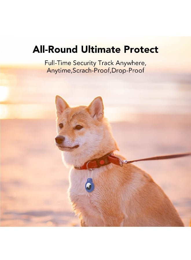 2 Pieces Protective Secure Lock Compatible with AirTag Holder Suitable for Luggage Tag Keychain Accessories - Image 5