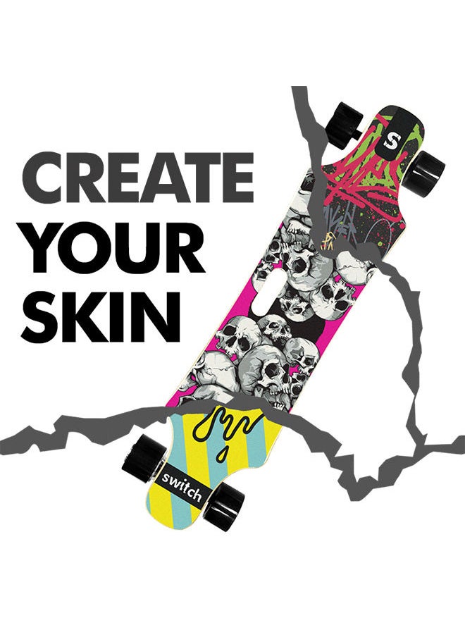 E Skateboard ESb100 Multi color