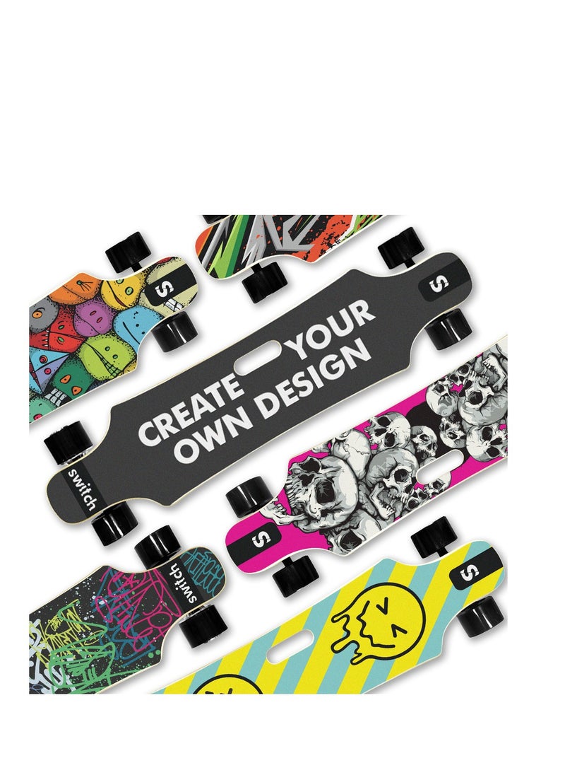 E Skateboard ESb100 Multi color