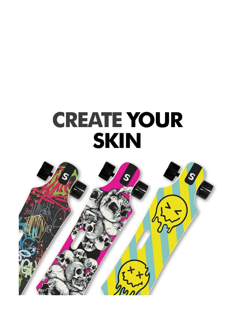 E Skateboard ESb100 Multi color