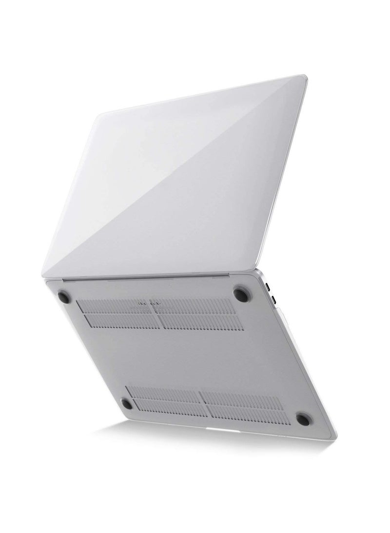 Compatible with MacBook Air 13 Inch Case 2021-2018 M1 A2337 A2179 A1932 with Retina Display Plastic Hard Shell Case (Crystal Clear) - Image 4