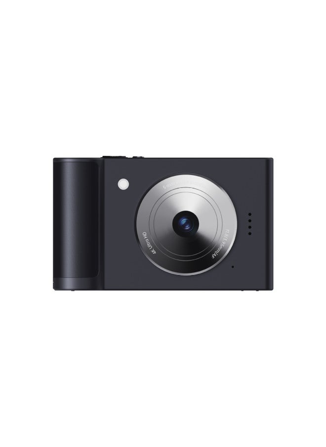 Generic High-definition Digital Card Camera Student Retro Campus Home Auto-focus Camera Video Camera-Body Color:Elegant Black  - Image 5