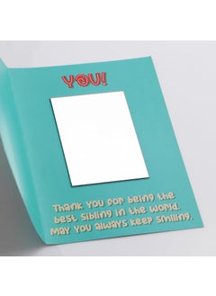 Oye Happy Oye Happy Expressive Rakhi Mirror Card Thoughtful Rakshabandhan Gift For Sister/Behen/Didi,Valentine's Day  - Image 3