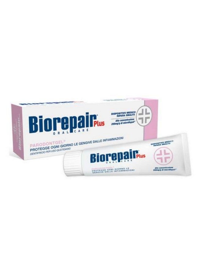 Biorepair Parodontgel® Daily Toothpaste - 2.54 Fluid Ounces (75ml) Tubes (Pack of 2) [ Italian Import ] - Image 2
