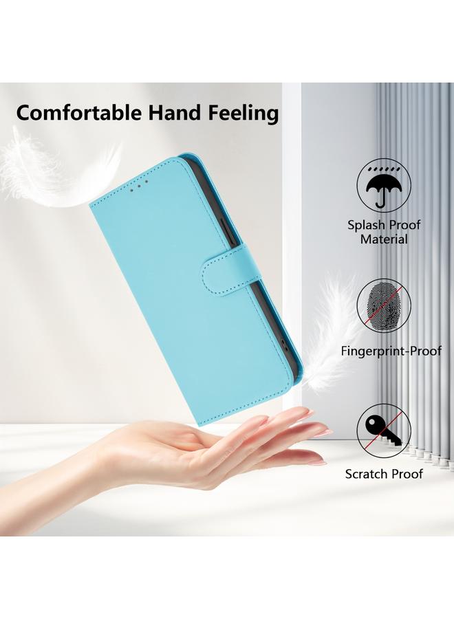 S-TOP Case For BLU View Speed Skin Feel Solid Color Leather Phone Case with Lanyard - Image 5