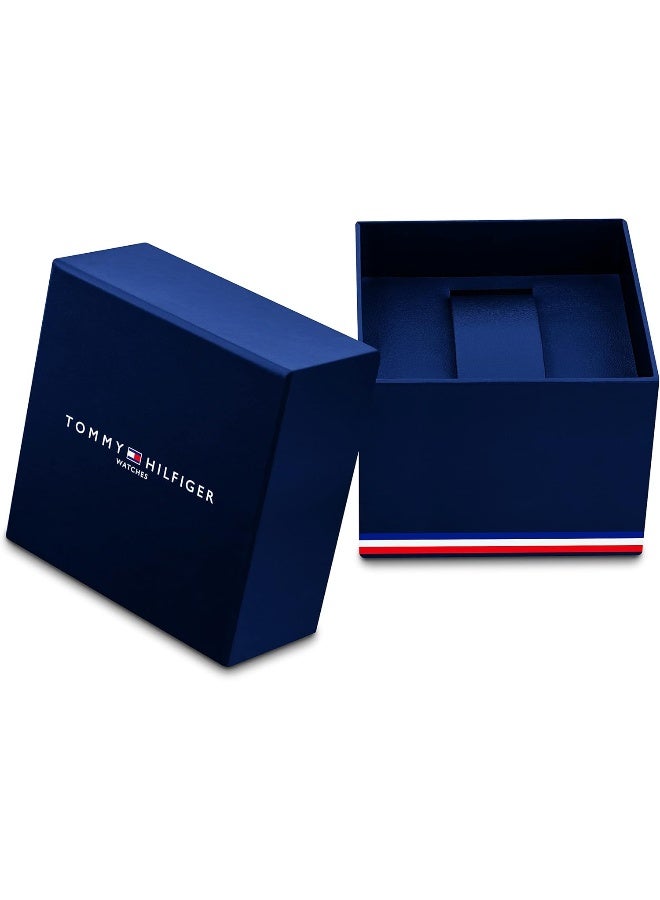 TOMMY HILFIGER Women's Light Carnation Gold Dial Ionic Plated Carnation Gold Steel Watch 1782303 - Image 5