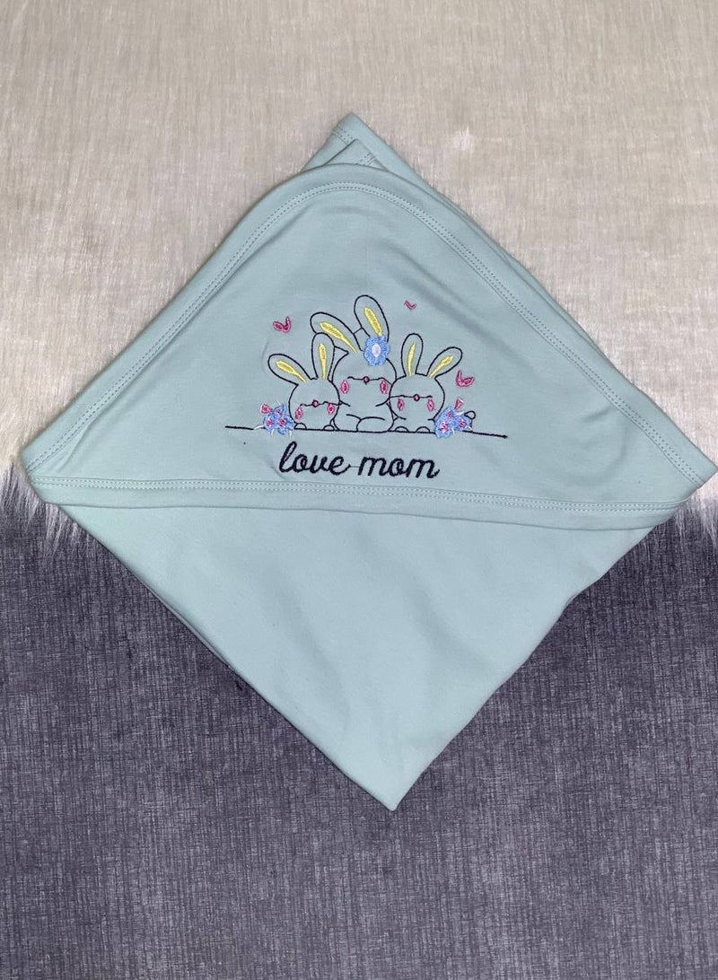 Baby cotton interlock cover 2 layers - Image 2