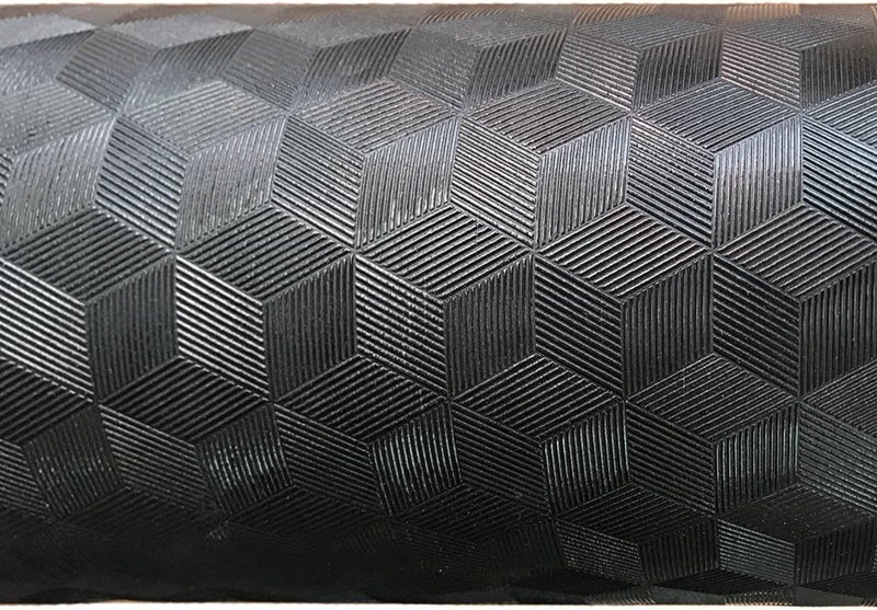 AMERIQUE 691322303360 Unique Metallic Vinyl Flooring 2mm x 4 x 25 100 sq ft Black Diamond Square Feet - Image 2