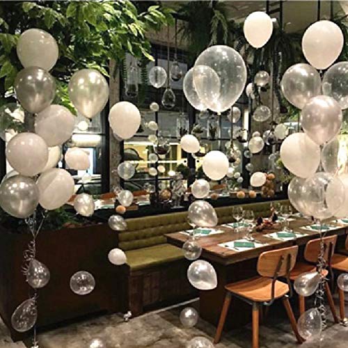 YESON 5 inch Mini Latex Party BalloonsClearPack of 120 - Image 5