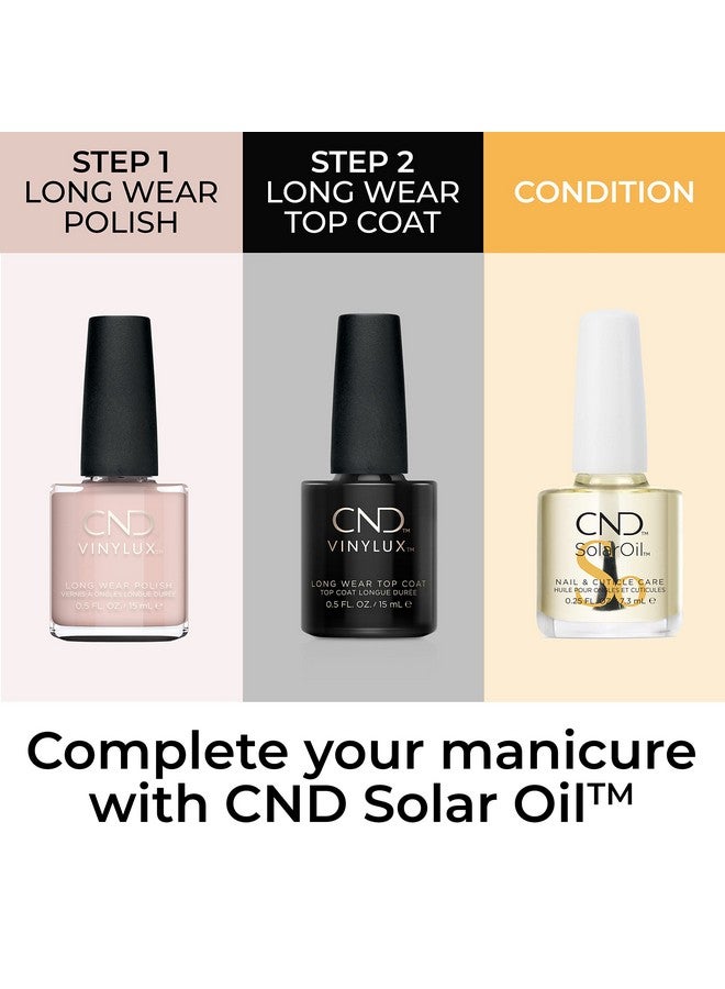 سي إن دي طلاء أظافر فينيلوكس لونج وير وردي، لون مقاوم لللمعان والتقشير، 0.5 أونصة سائلة - Image 5