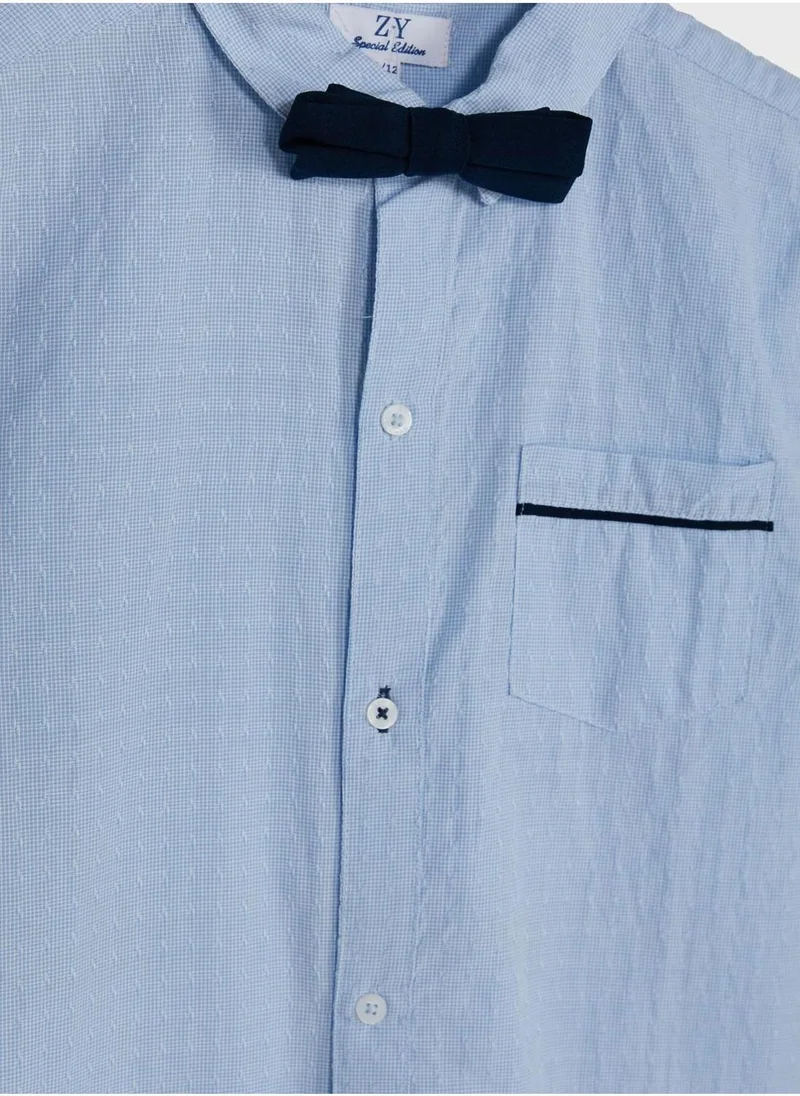 Zippy Kids Essential Shirt With Bow