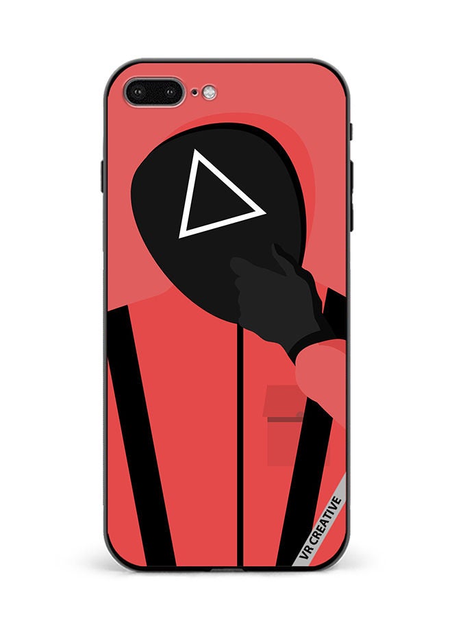 VR CREATIVE Protective Case Cover For Apple iPhone 7 Plus/8 Plus Squid Game Soldier Design Multicolour - Image 1