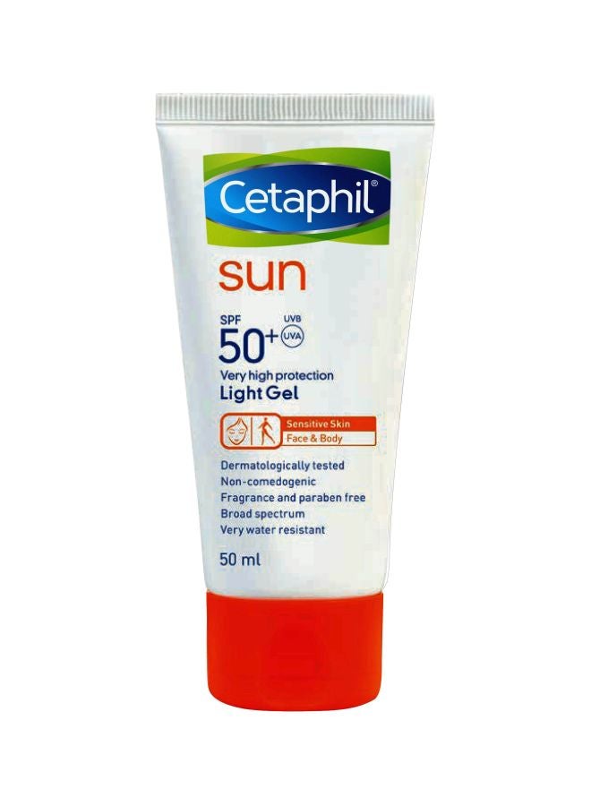 Cetaphil Light Gel Very High Protection Sunscreen SPF50+ 50ml - Image 1