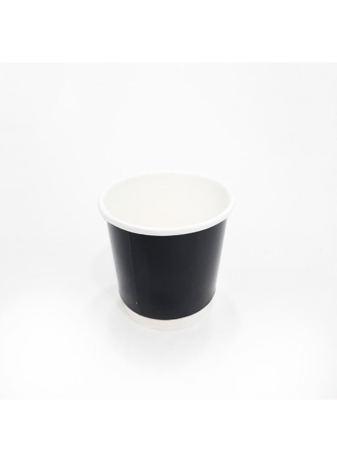SNH Packing - Disposable Double Wall Coffee Cups 4 Ounce Coffee Cups To Go 25 pack Paper Coffee Cups and Designs, Recyclable, Hot Coffee Cups. - Image 1