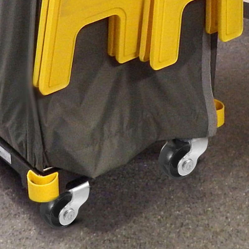 2Pcs Heavy Duty Metal Floor Jack Wheels Replacement For 2 Tons Swivel Caster - Image 5