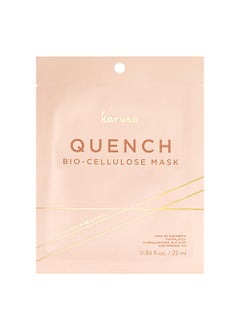 Karuna Karuna Skin  QUENCH Biocellulose Facial Mask for Dry Dull Skin Cooling  Rejuvenating Facial Skin Care Products Hydrating Face Masks with Black Truffle Sheet Mask for Fine Lines  Wrinkles 074 