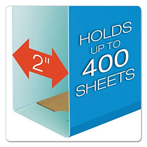 Pendaflex Extra Capacity Hanging File Folders, Letter Size, Reinforced, 2 Inch Expansion, Assorted Colors, 25 Per Box (4152X2 ASST) - Image 2