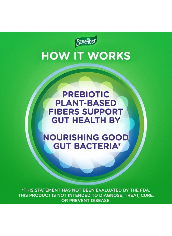 Benefiber Prebiotic Fiber Supplement Gummies For Digestive Health Assorted Fruit Flavor 81 Count  - Image 4