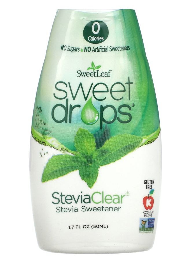 SweetLeaf Sweet Drops SteviaClear 1.7 fl oz (50 ml) - pzsku/ZD7B2B3BB6E9DDDD5409AZ/45/_/1731508886/e47206c2-10f2-4f9f-b84e-d1e0d94b69eb