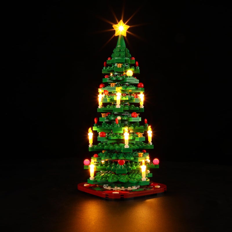 BRIKSMAX Led Lighting Kit for LEGO40573 Christmas Tree  Compatible with Lego Building Blocks Model Not Include The Lego Set - Image 2