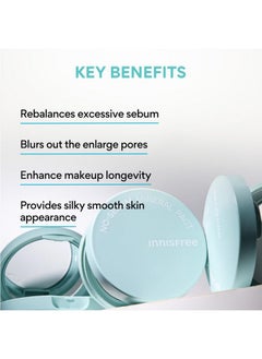 innisfree No-Sebum Mineral Pact 8.5G For Oil Control, Korean Makeup  - Image 4